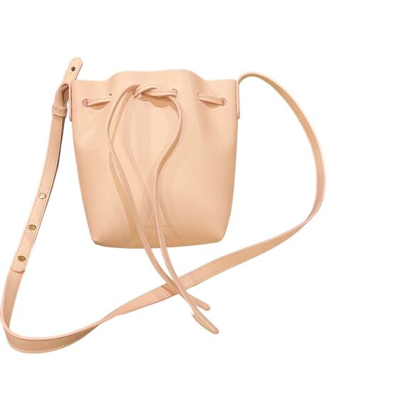 MANSUR GAVRIEL Mini Mini Bucket Bag Rosa - Picture 1 of 13